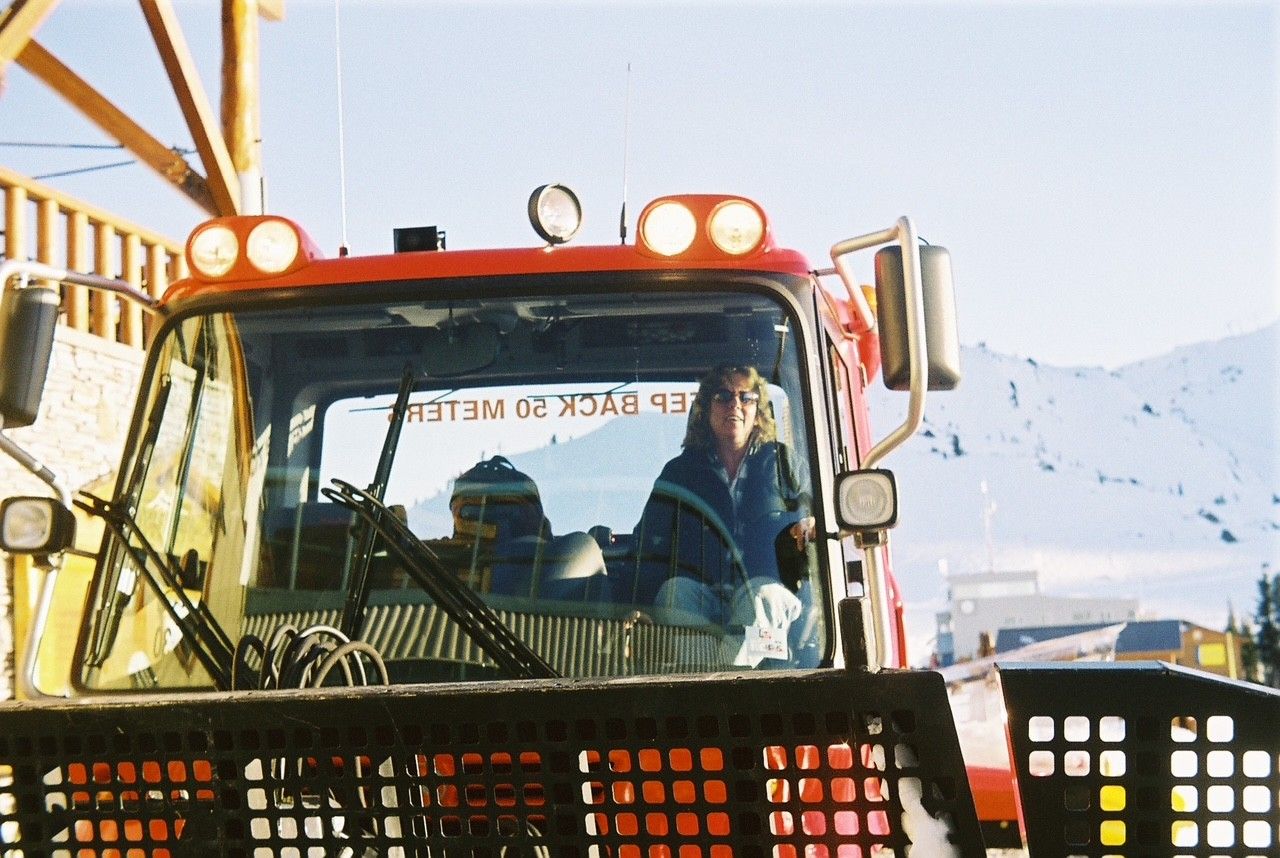 A historic photo of Sonia Jakal at Whistler Blackcomb