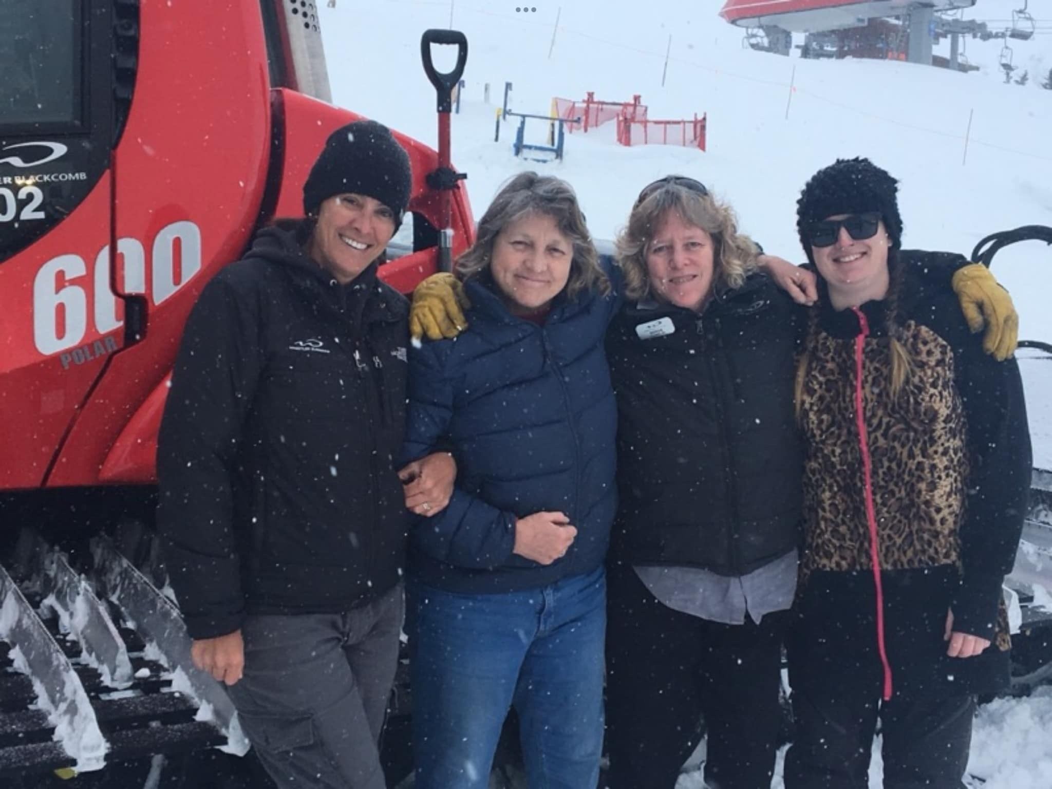 The women in leadership at Whistler Blackcomb